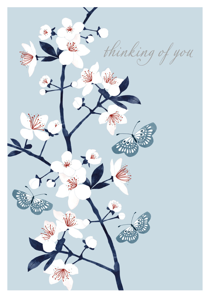 Thinking Of You Blossom Card