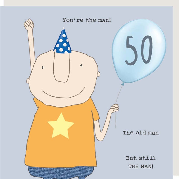 Boy 50 The Man Card