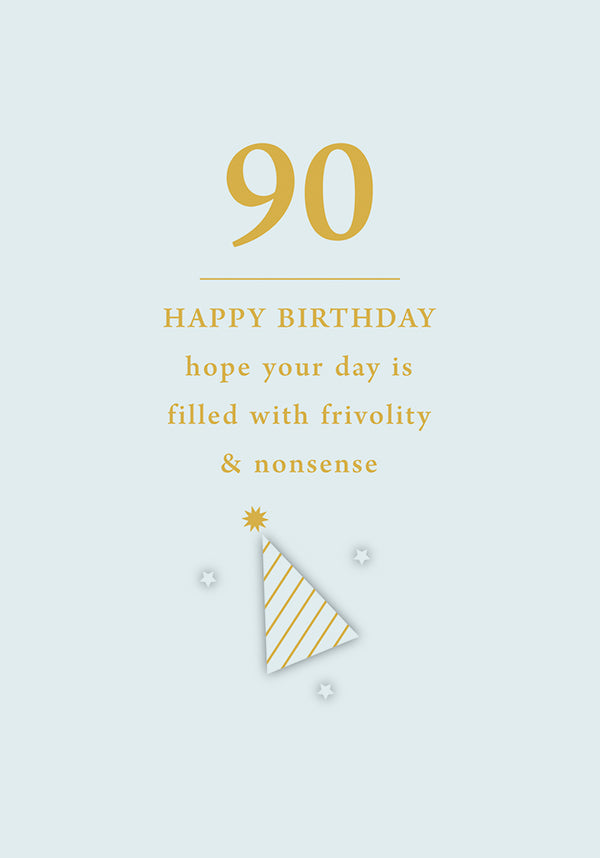 90 Frivolity & Nonsense Birthday Card