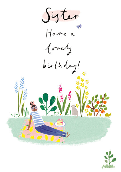 Have A Lovely Birthday Sister Card