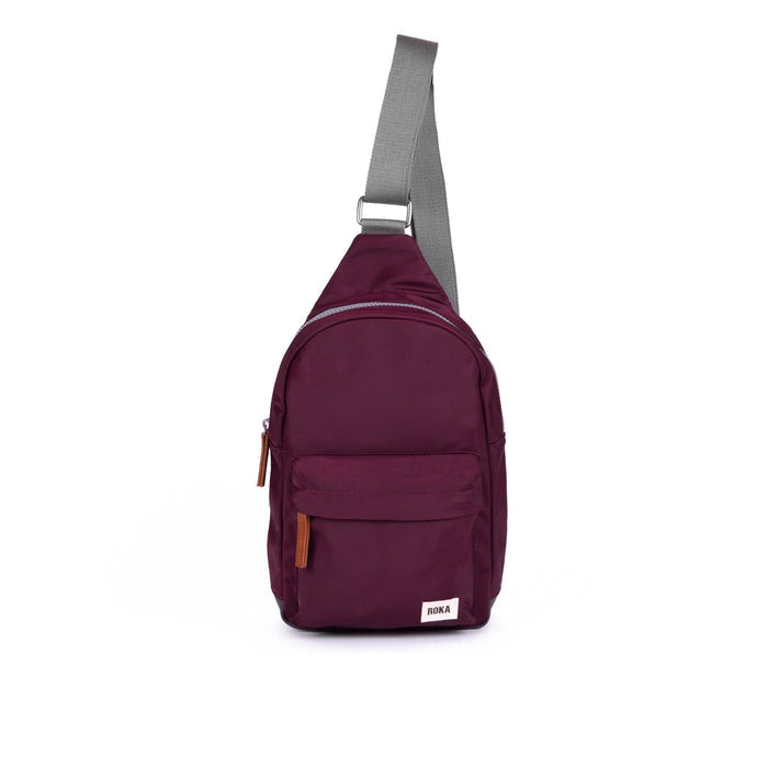 Willesden B Sustainable Crossbody Bag - Plum