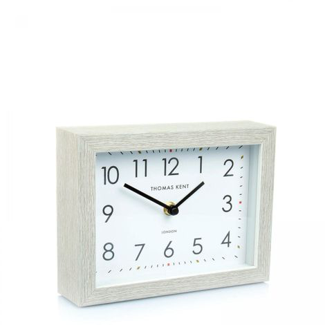 7” Smithfield Mantel Clock - Silver Birch
