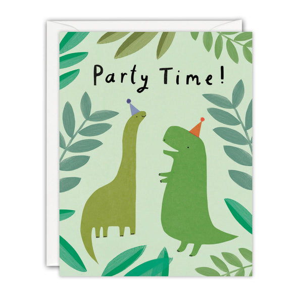 Pack of 5 Dinosaurs Party Invitation Cards