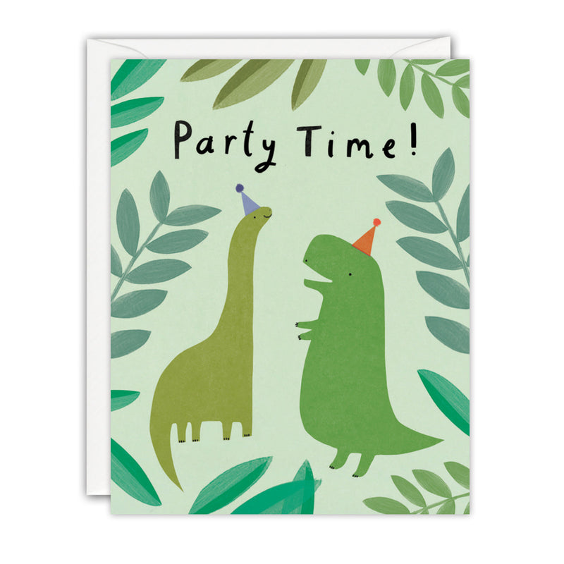 Pack of 5 Dinosaurs Party Invitation Cards