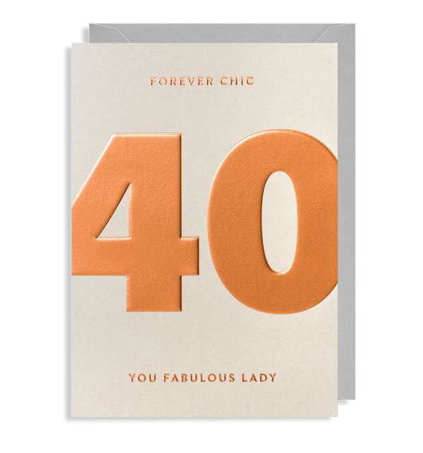 Forever Chic You Fabulous Lady Card