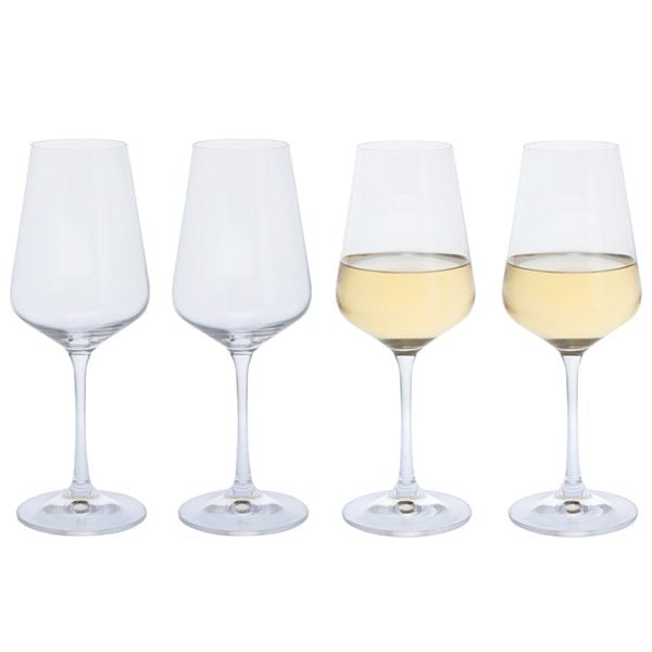 Box of 4 White Wine Glasses