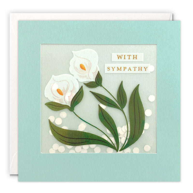 Sympathies Lilies Card