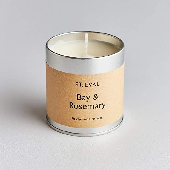 Bay & Rosemary Tin Candle