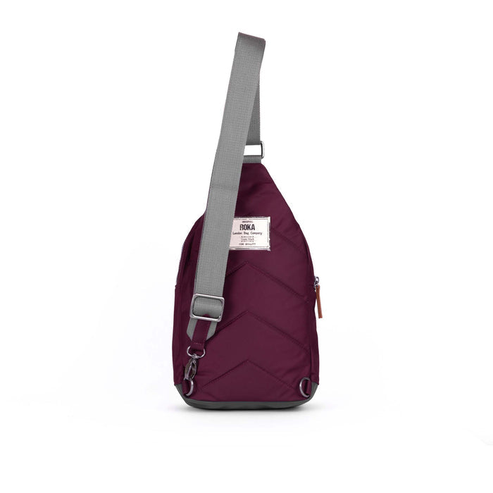 Willesden B Sustainable Crossbody Bag - Plum