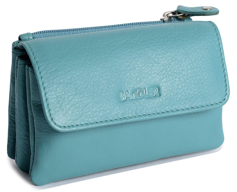 Lily Leather Flapover Coin Purse