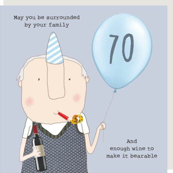 Boy 70 Bearable Card