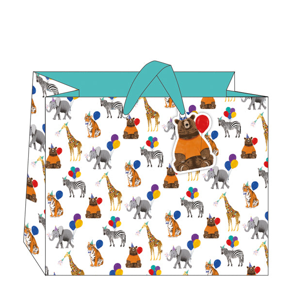 Animals In Hats Gift Bag - Large