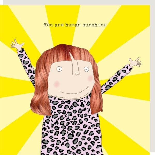 Human Sunshine Card