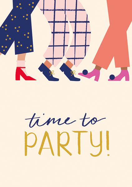 Time To Party Card
