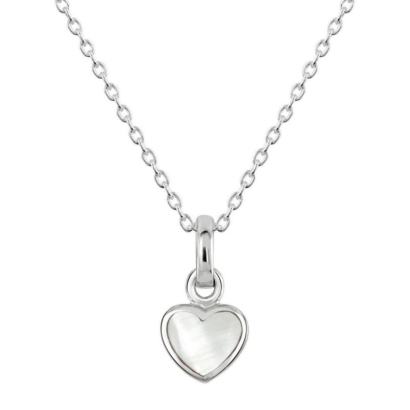 Dinky Mother Of Pearl Heart Pendant