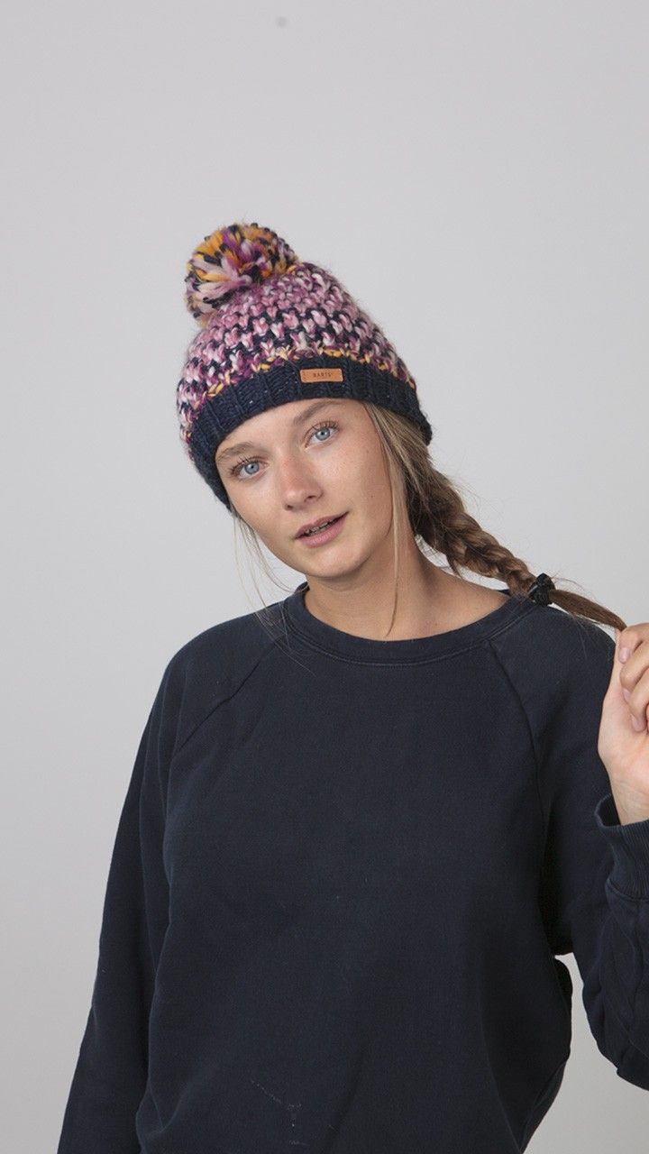 Nicole Beanie - Navy