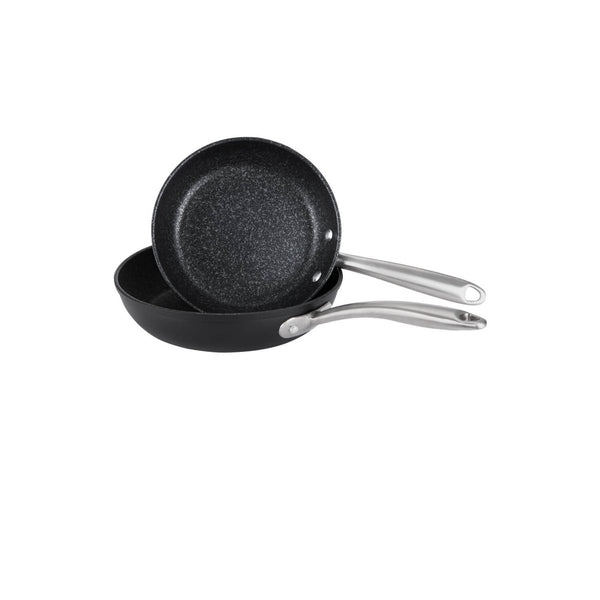 Prestige Scratch Guard Aluminium Frypan Set of 2 - 21cm & 25cm