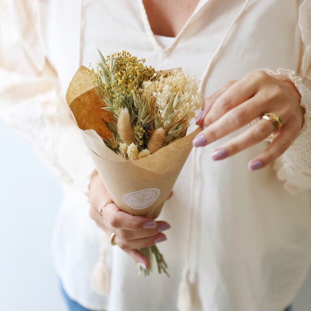 Mini Natural Dried Flower Posie