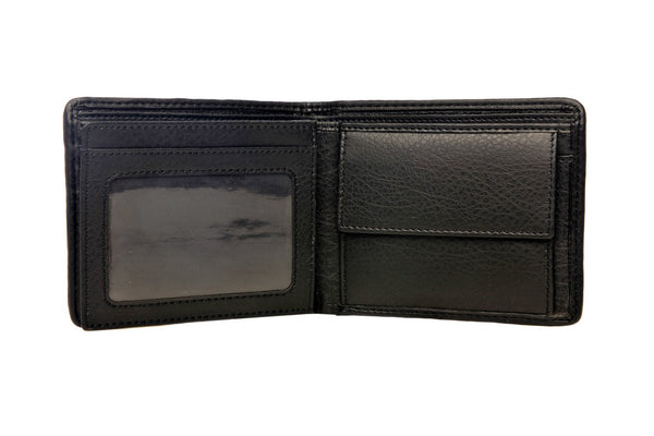 Harris Tweed Trifold Wallet - Blue