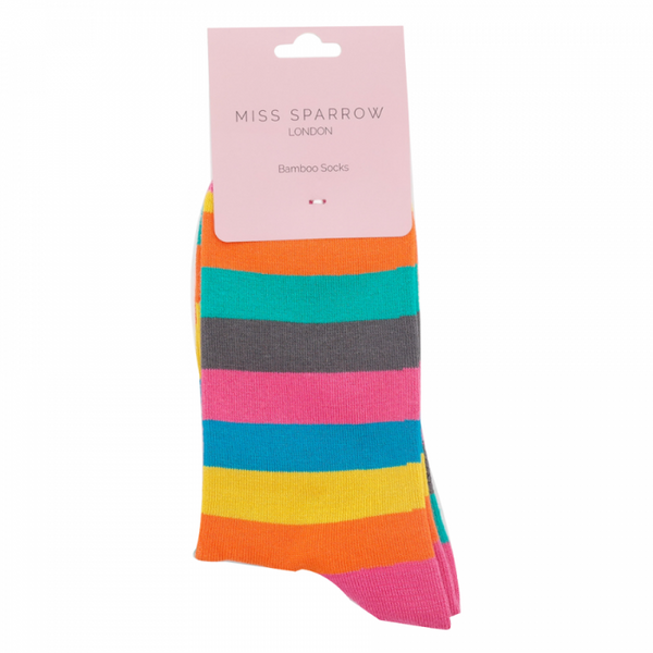 Thick Stripes Socks - Bright