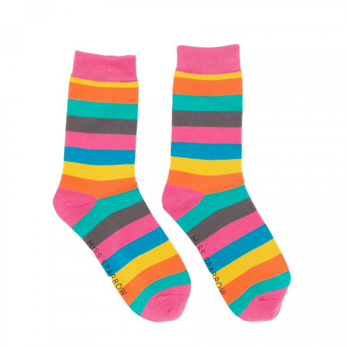Thick Stripes Socks - Bright