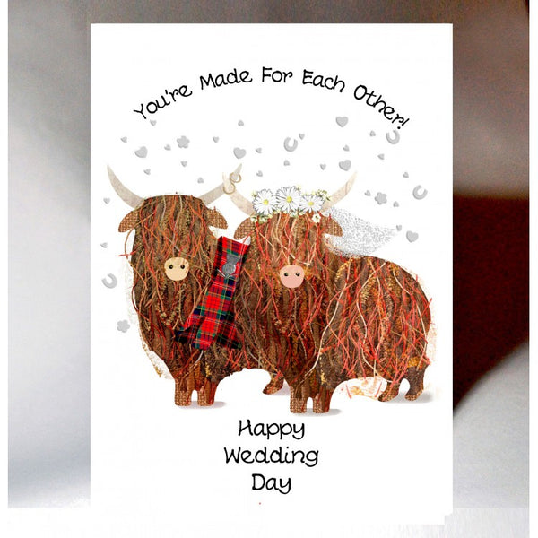 Coos Wedding Day Card