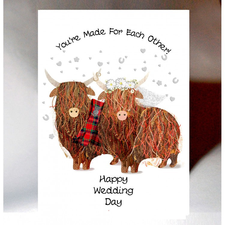 Coos Wedding Day Card