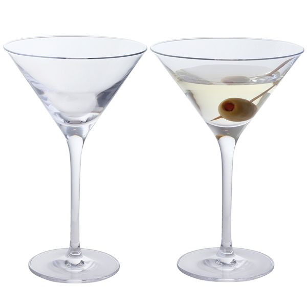 Box of 2 Martini Glasses