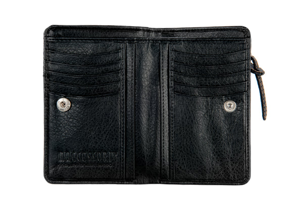 Harris Tweed Zip Purse- Blue Check